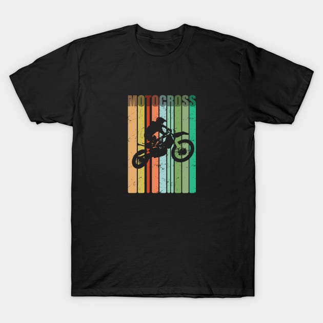 Motocross T-Shirt by Kudostees